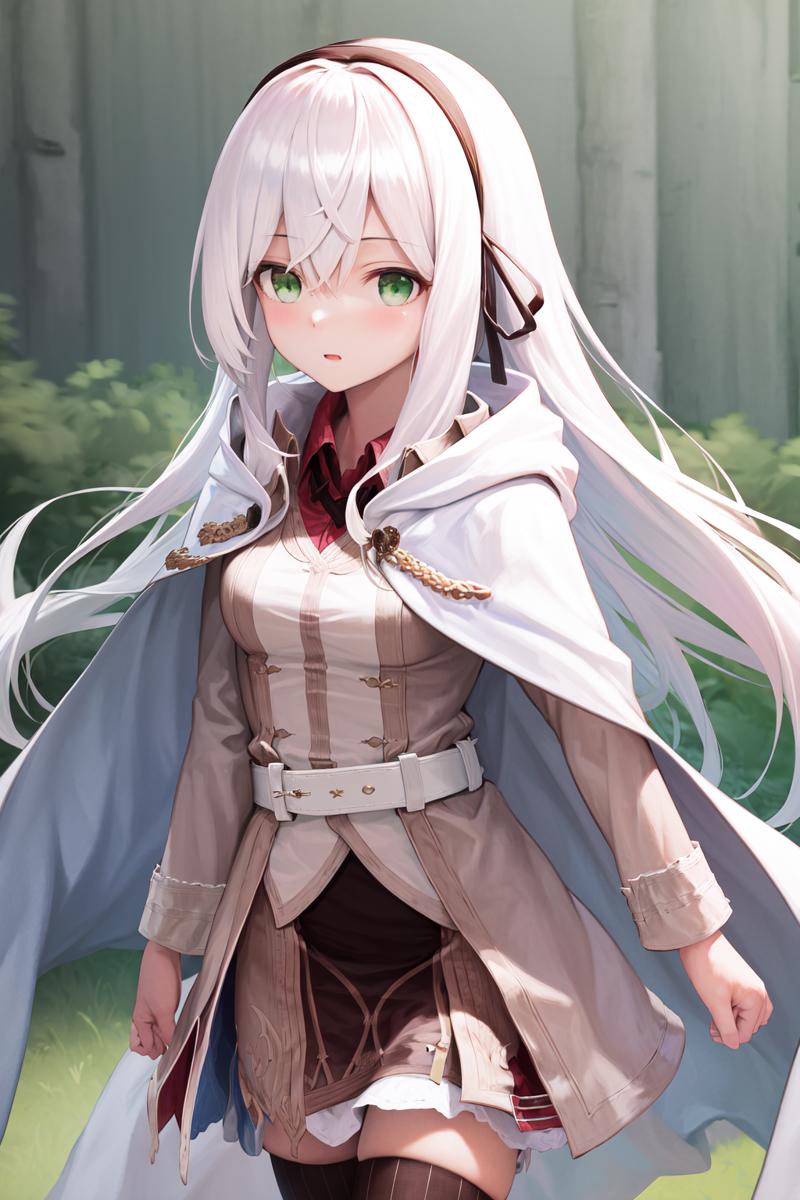 34943-2511842927-masterpiece, best quality, highres, 1girl avilia white hair green eyes, white cape white jacket belt black skirt frilled skirt s.png